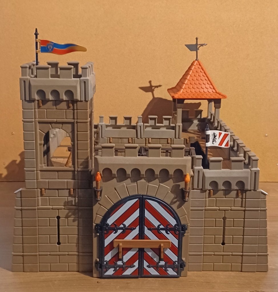 playmobil klein middeleeuws kasteel 3667, Ophalen of Verzenden, Gebruikt, Los playmobil