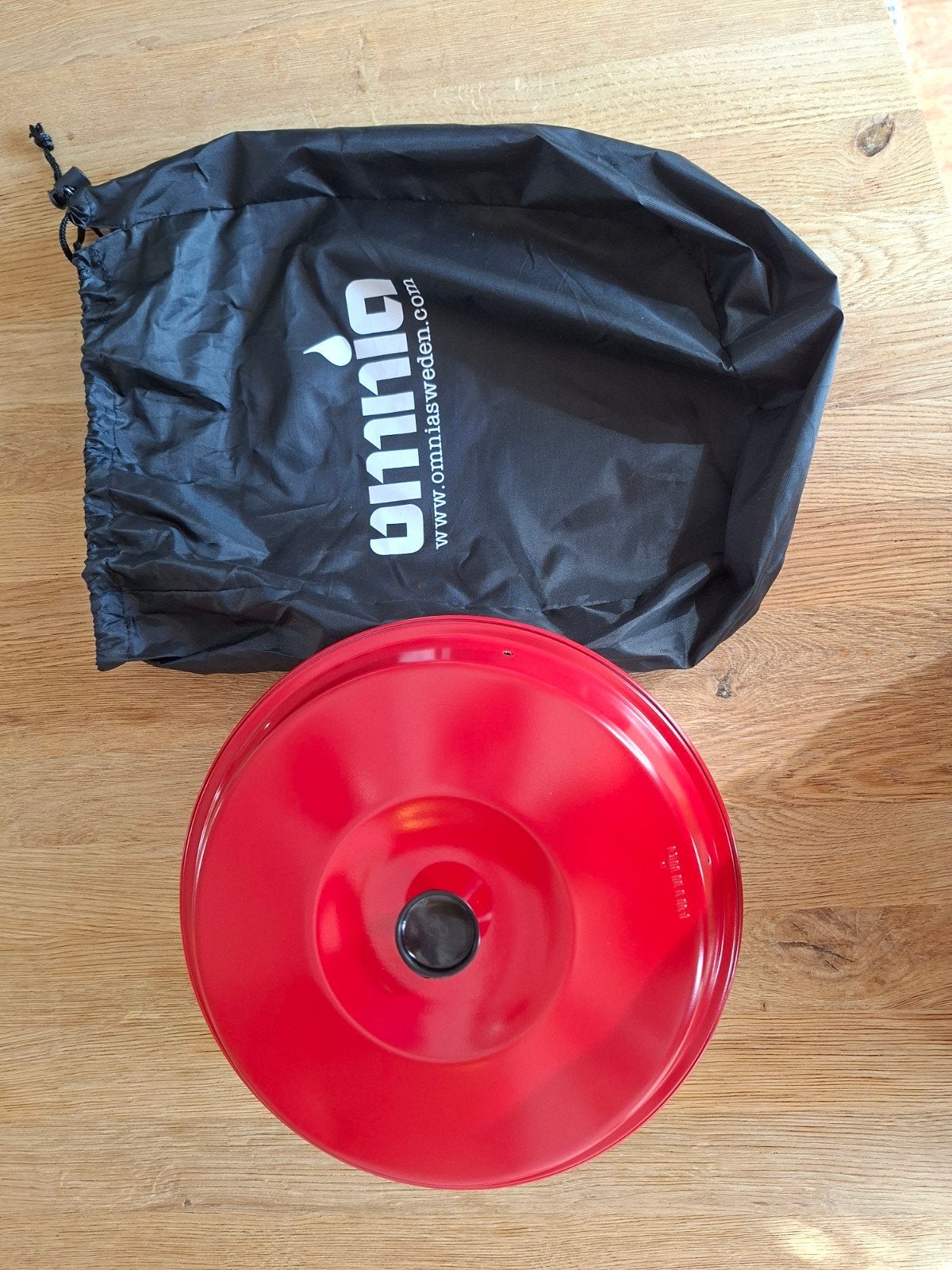 Omnia Camping Oven met Bakrooster - Nieuwstaat, Overige typen, Ophalen of Verzenden, Zo goed als nieuw, Metaal