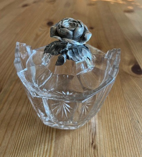 Kristallen Marmelade Pot, Ophalen of Verzenden