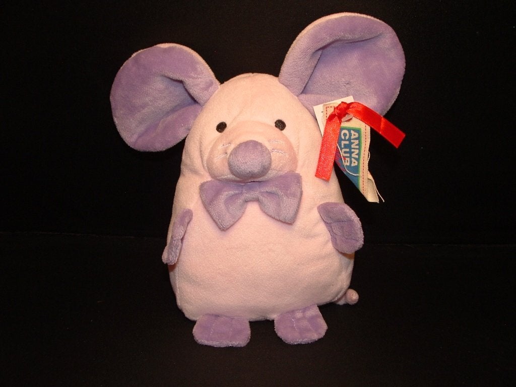 ANNA CLUB PLUSH MUIS MOUSE BOY STANDING VELOURS, Verzenden, Nieuw, Overige typen