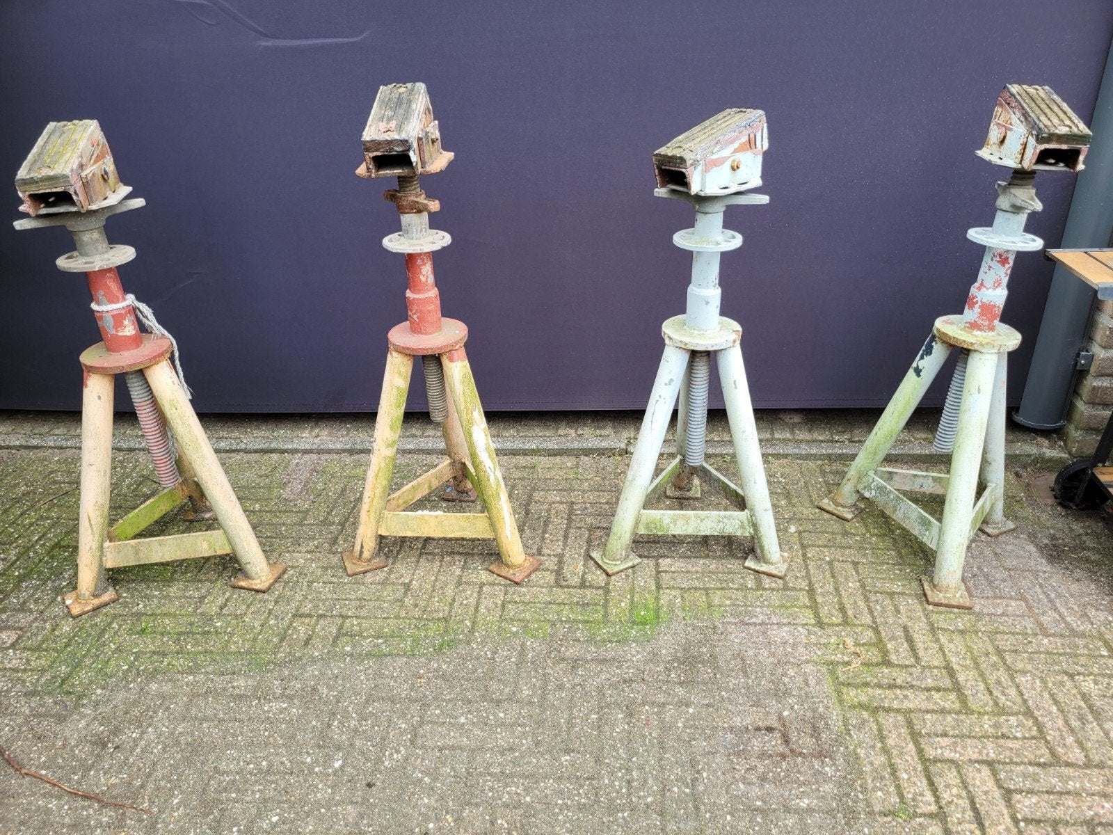 Zware bootbokken/bootsteunen - 5 ton belastbaar, Ophalen, Gebruikt, Overige typen