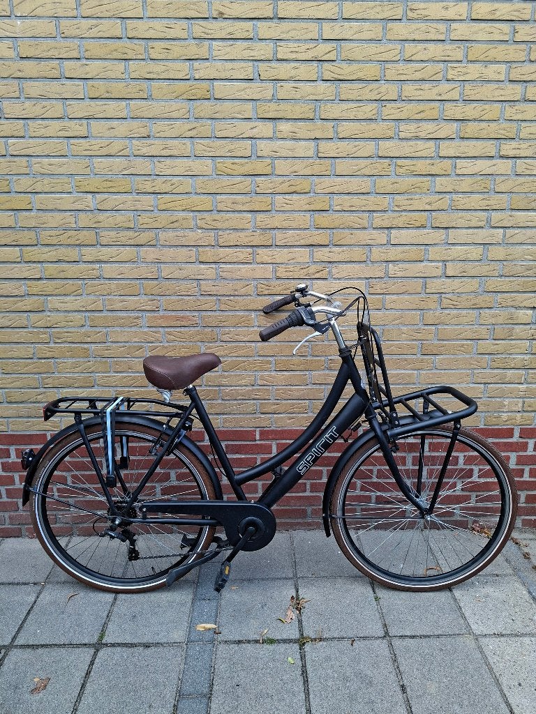 Dames-Meiden-Transportfiets SPIRIT 57cm/28inch, Fietsen en Brommers, Fietsen | Dames | Damesfietsen, Gebruikt, Versnellingen, 56 cm of meer