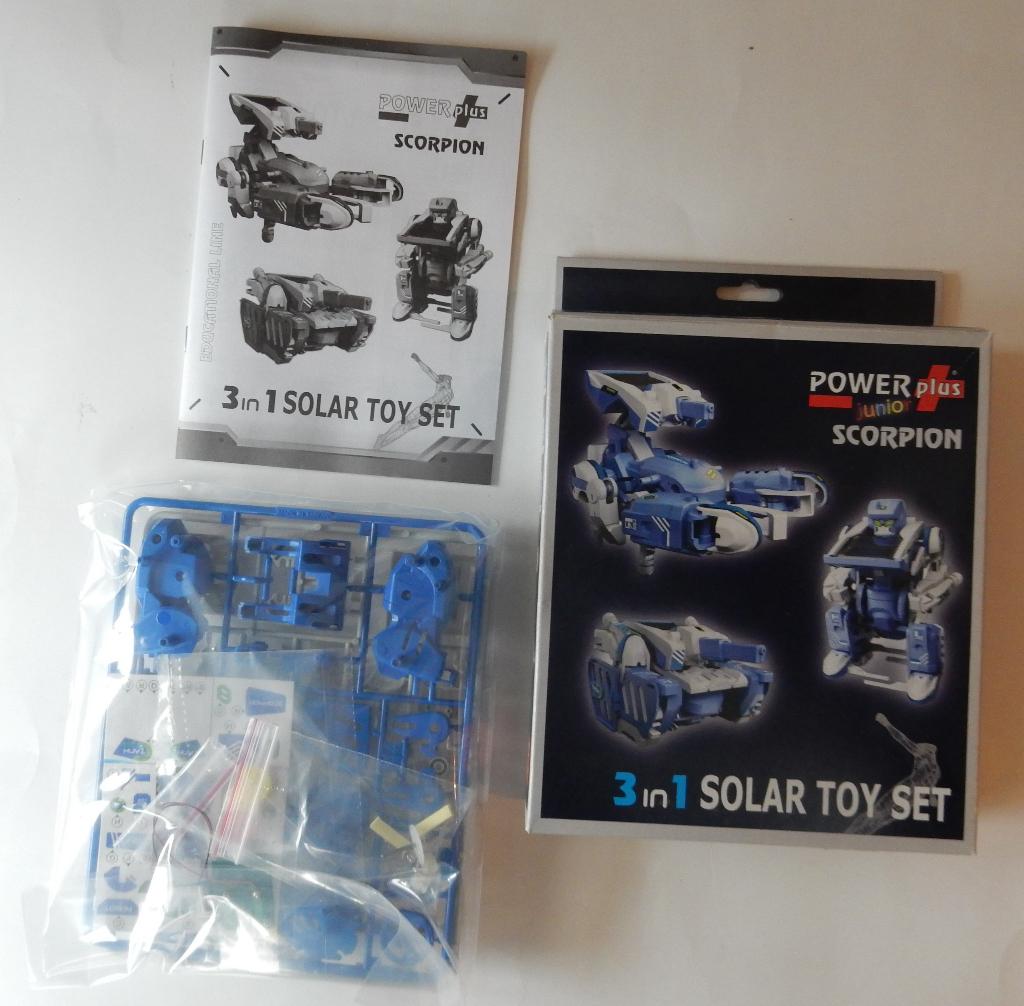Scorpion 3-in-1 solar toy set - PowerPlus Junior, Ophalen of Verzenden, Nieuw, Bouwen