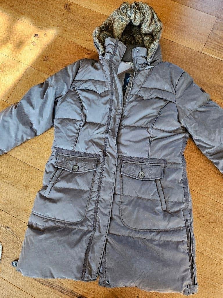 Gratis dameswinterjas Tom Tailor, Ophalen, Bruin, Maat 46/48 (XL) of groter, Tom Tailor