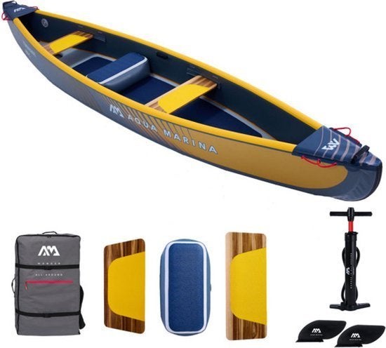 Aqua marine Air c Kano, Watersport en Boten, Kano's, Ophalen, Drie personen of meer, Zo goed als nieuw, Opblaasbaar