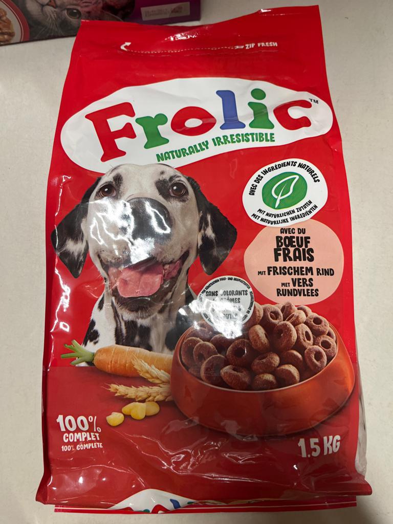 Frolic 1.5kg, Ophalen of Verzenden
