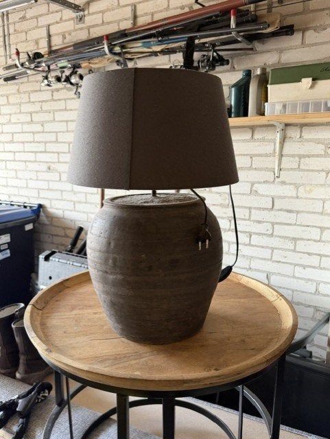 schemerlamp, Ophalen, Gebruikt, 60 cm, Met kap
