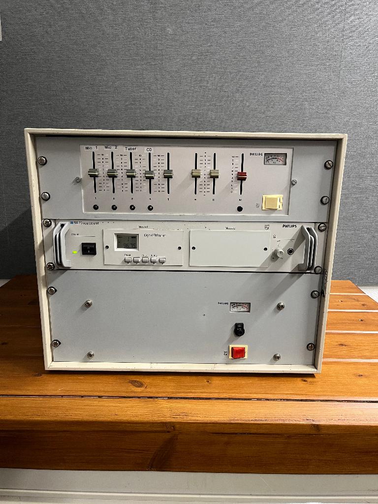 Vintage Philips stereo rack . SQ unit LBB 1226 + 1106 + 1140, Audio, Tv en Foto, Stereo-sets, Ophalen, Gebruikt, Philips