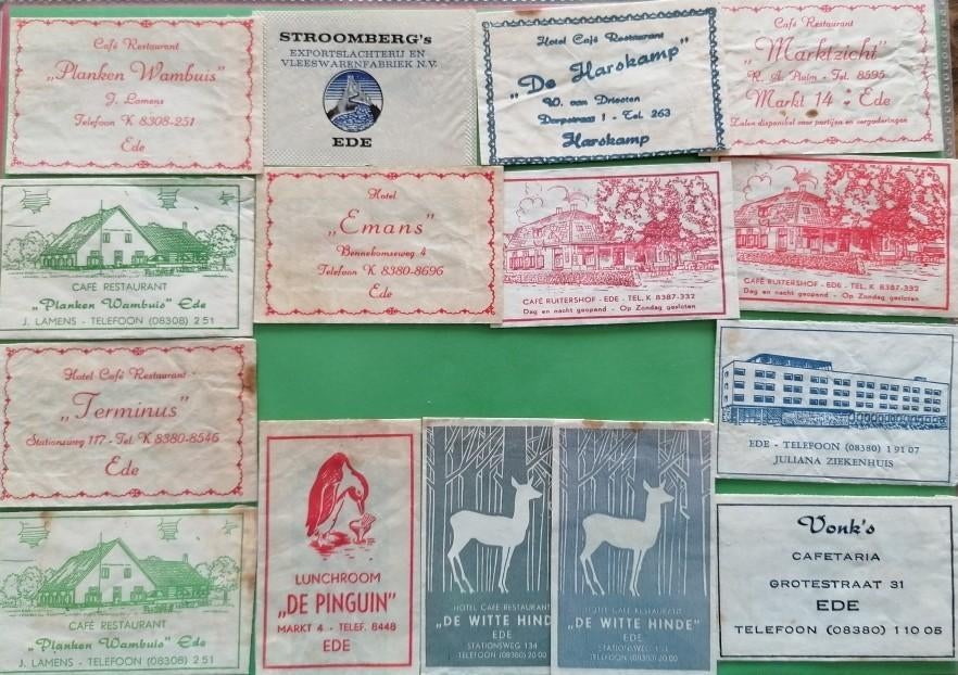 Ede Harskamp 553, Verzamelen, Suikerzakjes, Verzenden