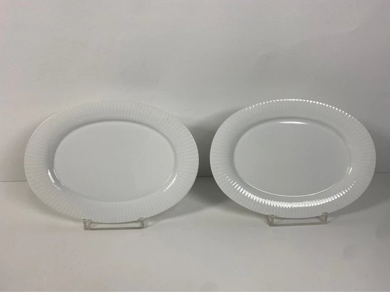 Rosenthal – ovaal serveerschaaltje set van 2, Gebruikt, Ophalen of Verzenden, Schaal of Schalen, Nvt