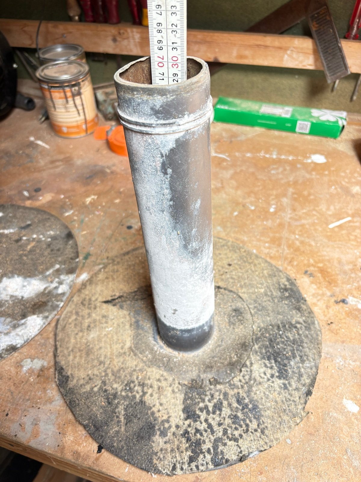 Dakdoorvoer D=60 mm past D=300 mm, Doe-het-zelf en Verbouw, Dakpannen en Dakbedekking, Ophalen of Verzenden, Gebruikt, Overige materialen