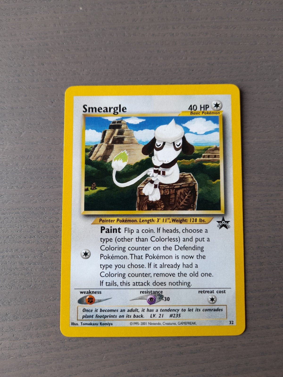 Promo 32 smeargle, Ophalen of Verzenden, Gebruikt, Losse kaart