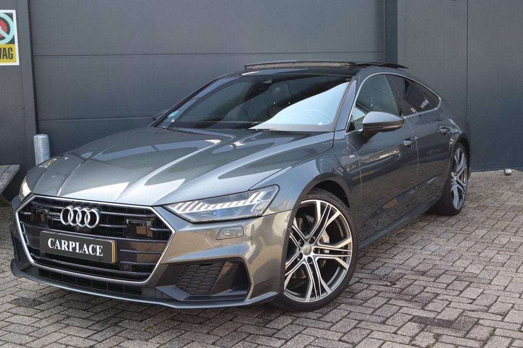 Audi A7 Sportback 50 TDI quattro Pro Line S-Panoramadak-B&0, Auto's, Audi, Automatische klimaatregeling, Gebruikt, 2000 kg, Bedrijf