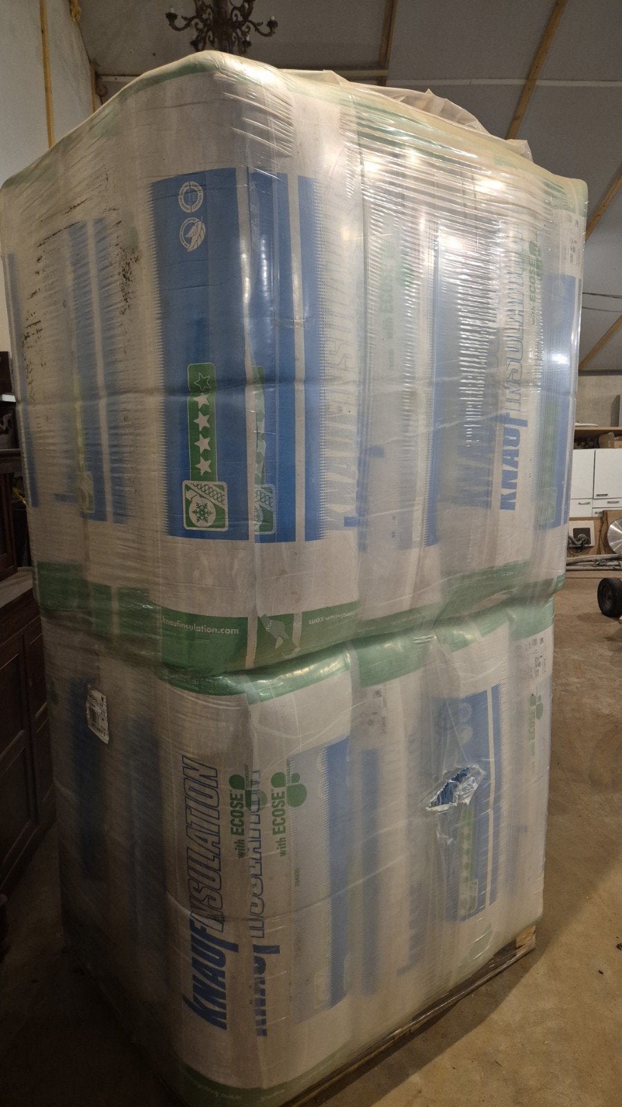 knauf isolatie, isover isolatie, zachte isolatie, Nieuw, Ophalen of Verzenden, 15 m² of meer, Glaswol