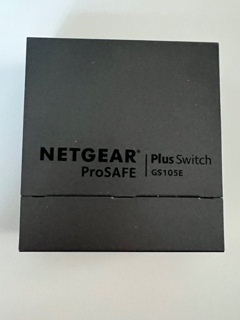Netgear prosafe GS105e netwerk switch zwart., Ophalen of Verzenden, Zo goed als nieuw, NETGEAR