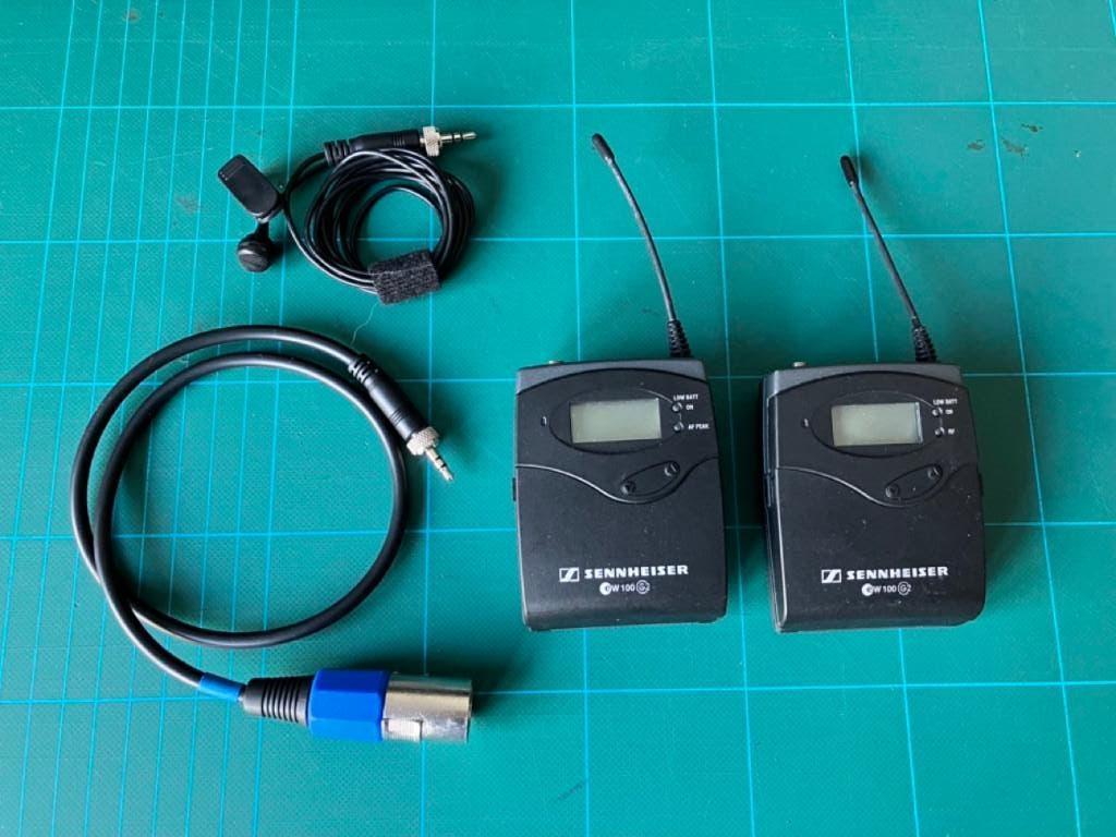 Sennheiser EW-G2 EK+SK bodypack D-range, Ophalen of Verzenden, Gebruikt, Audio