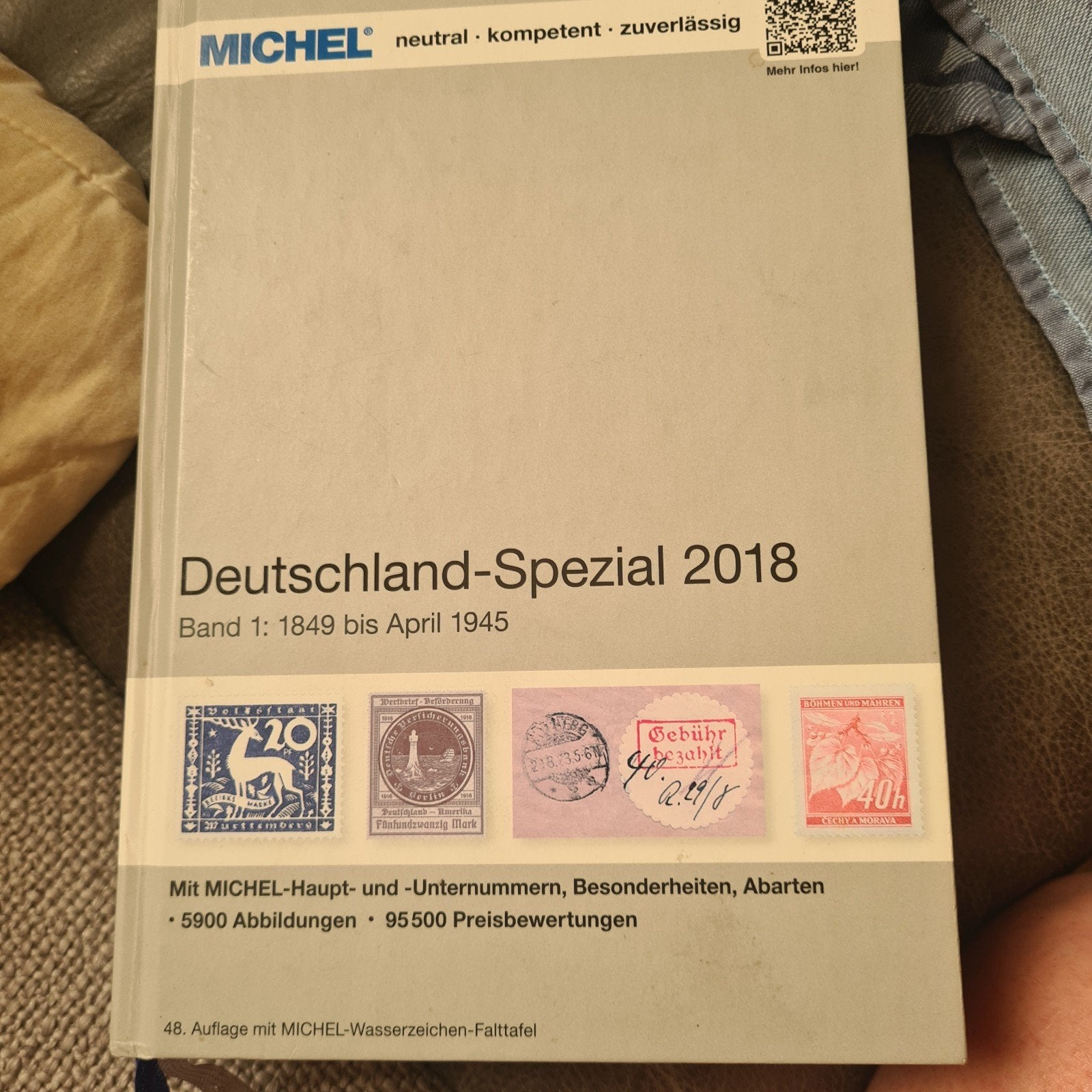 MICHEL Deutschland-Spezial 2018 Band 1: 1849 tot april 1945, Ophalen of Verzenden, Zo goed als nieuw, MICHEL, Catalogus