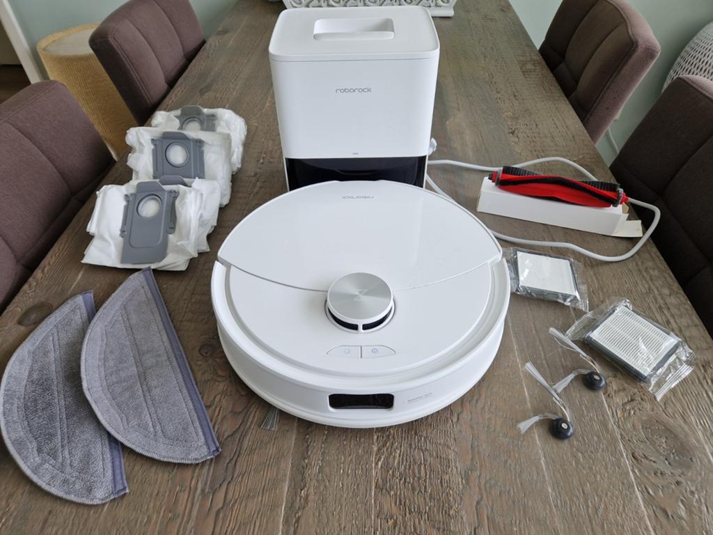 Roborock Q10 S5+ Robotstofzuiger met Dweilfunctie, Witgoed en Apparatuur, Ophalen, Nieuw, Robotstofzuiger