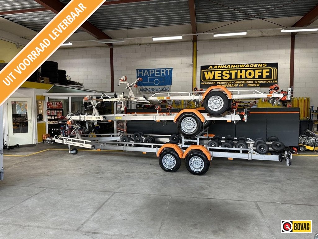 DEMO'S VANCLAES EXCELLERON 1350/1500/2750KG BOOTTRAILERS, Nieuw