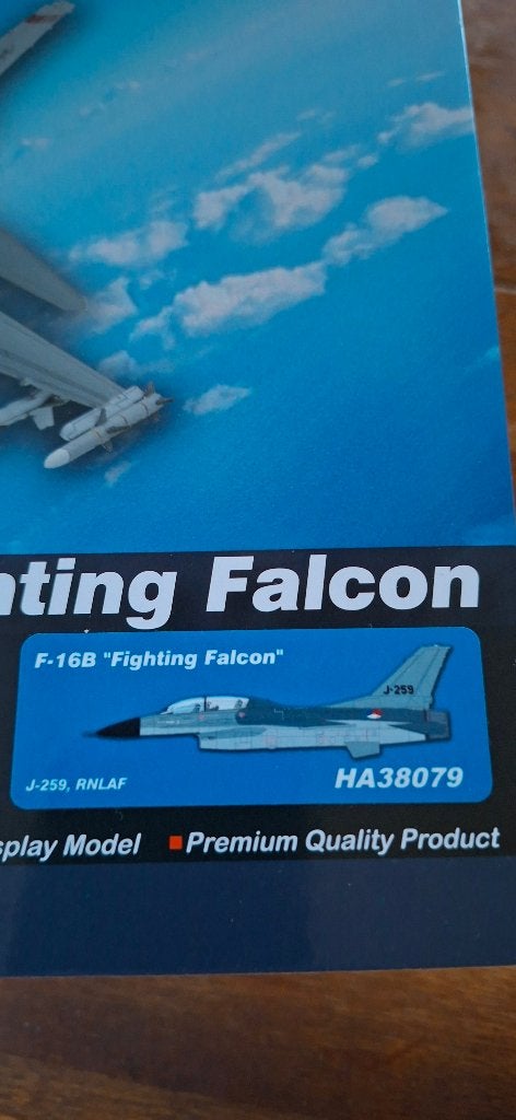NieuweHobby Master Dutch F-16 HA38079, Hobby en Vrije tijd, Overige merken, 1:72 tot 1:144, Nieuw, Ophalen of Verzenden