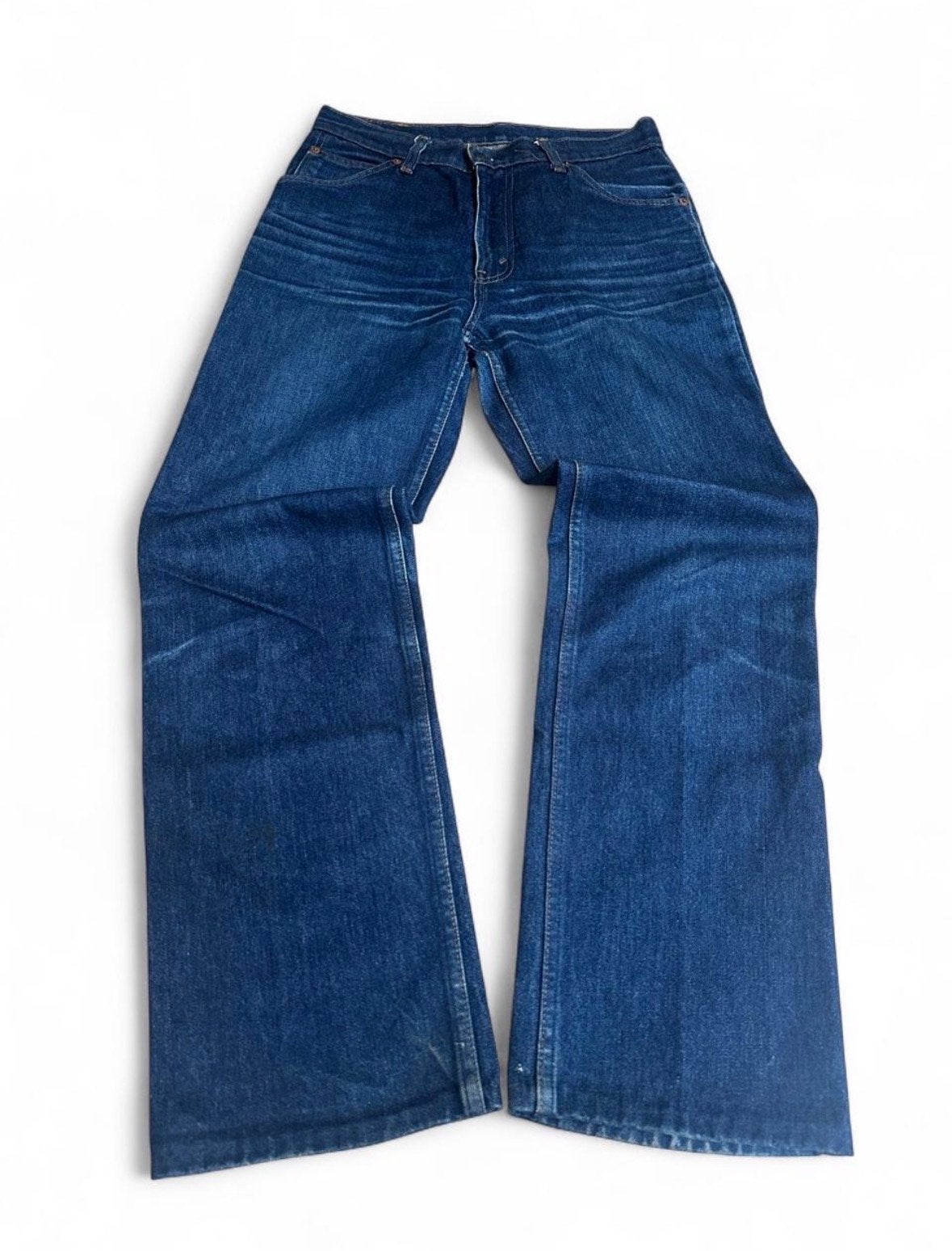 Vintage 1984 Levi's 557 Orange Tab Jeans W29 L29, Ophalen of Verzenden, Gedragen, Blauw, W32 (confectie 46) of kleiner