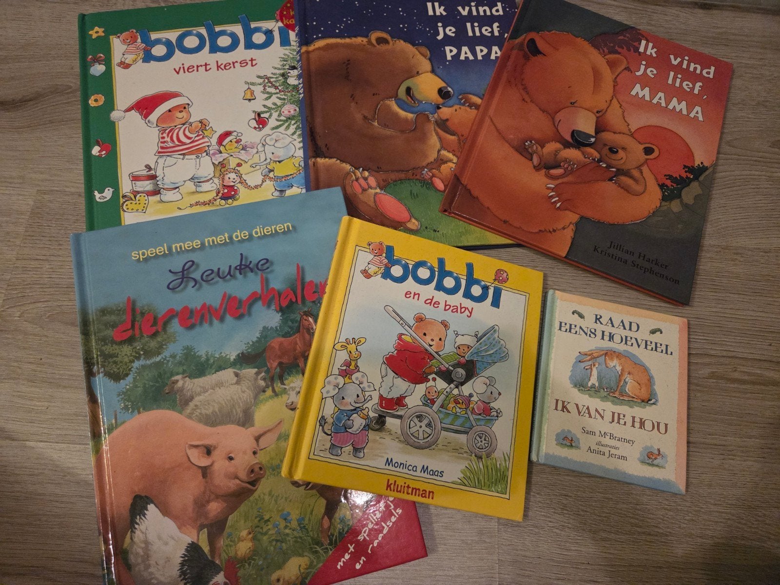 Leuke kinderboeken: Bobbi, Dierenverhalen, Ik vind je lief, Ophalen of Verzenden