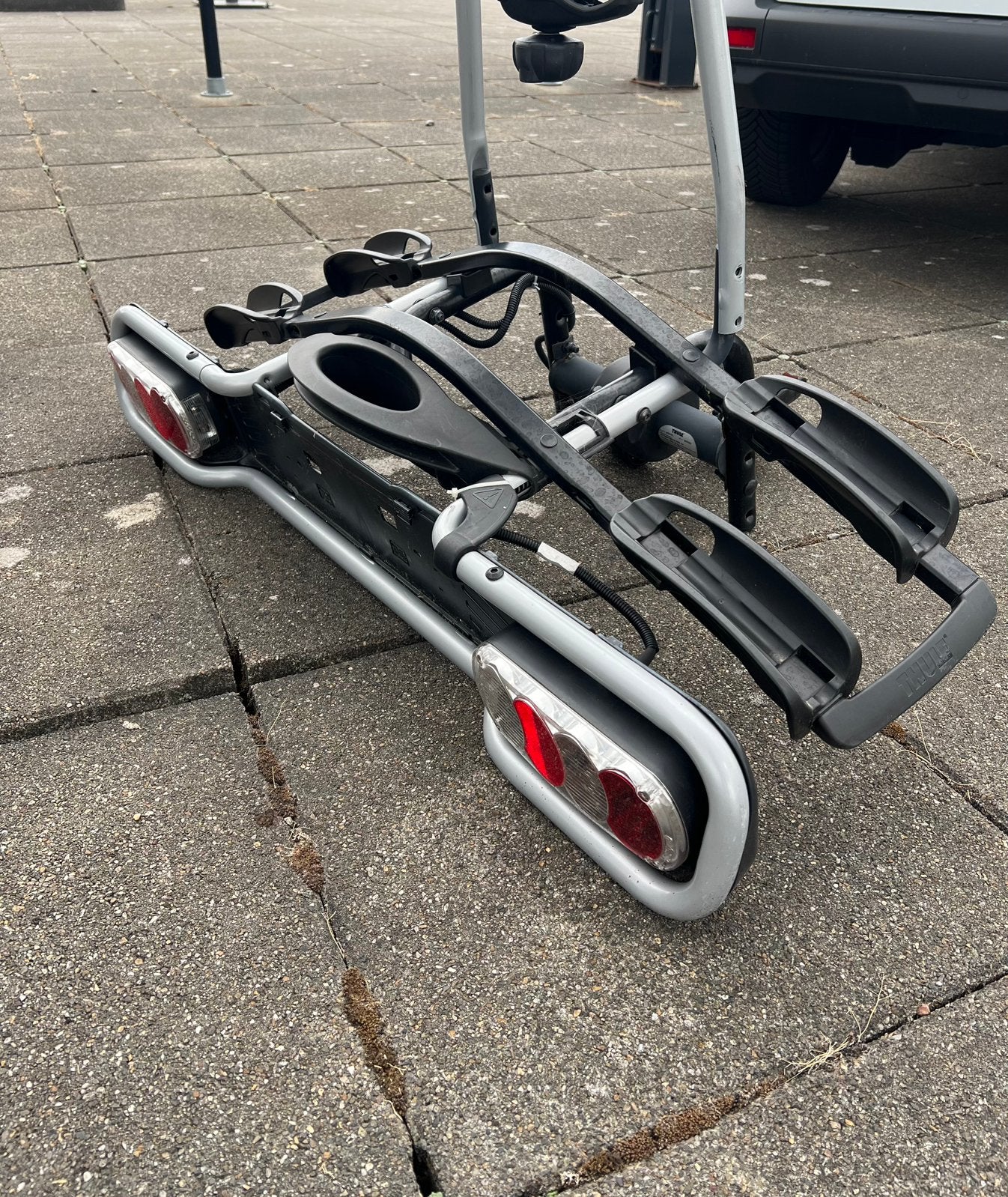 Afneembare trekhaak Fietsendrager voor 2 fietsen, Ophalen, 2 fietsen, Gebruikt, Fietsendrager-accessoire