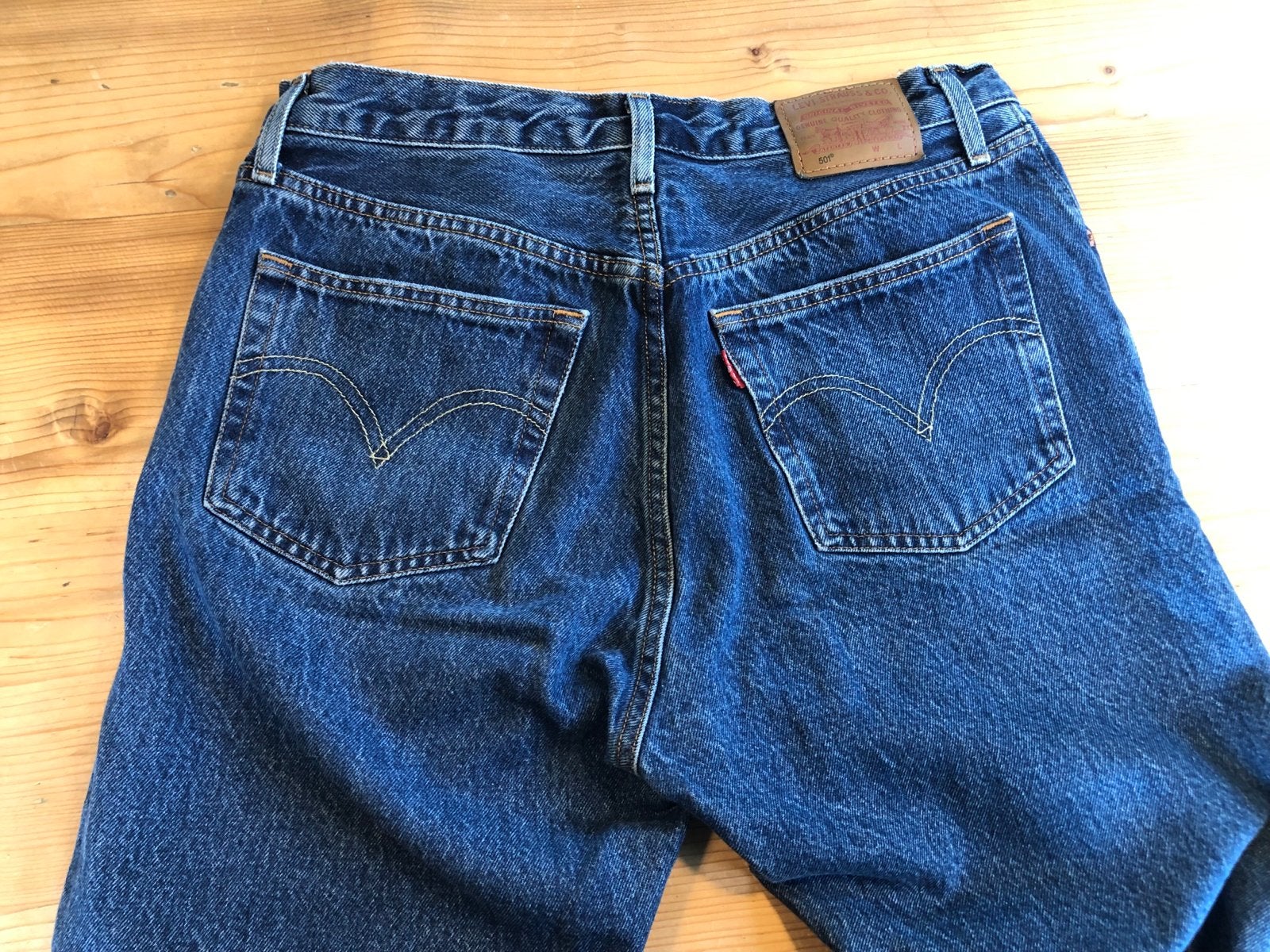 Levi's 501 Premium Jeans - Zo goed als nieuw, Ophalen of Verzenden, Zo goed als nieuw, Blauw, W30 - W32 (confectie 38/40)