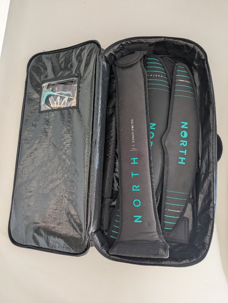North Sonar Hydrofoil Set (P2050 SF1080 & MA850) foil, Ophalen of Verzenden, Zo goed als nieuw, Wingsurf-hydrofoil