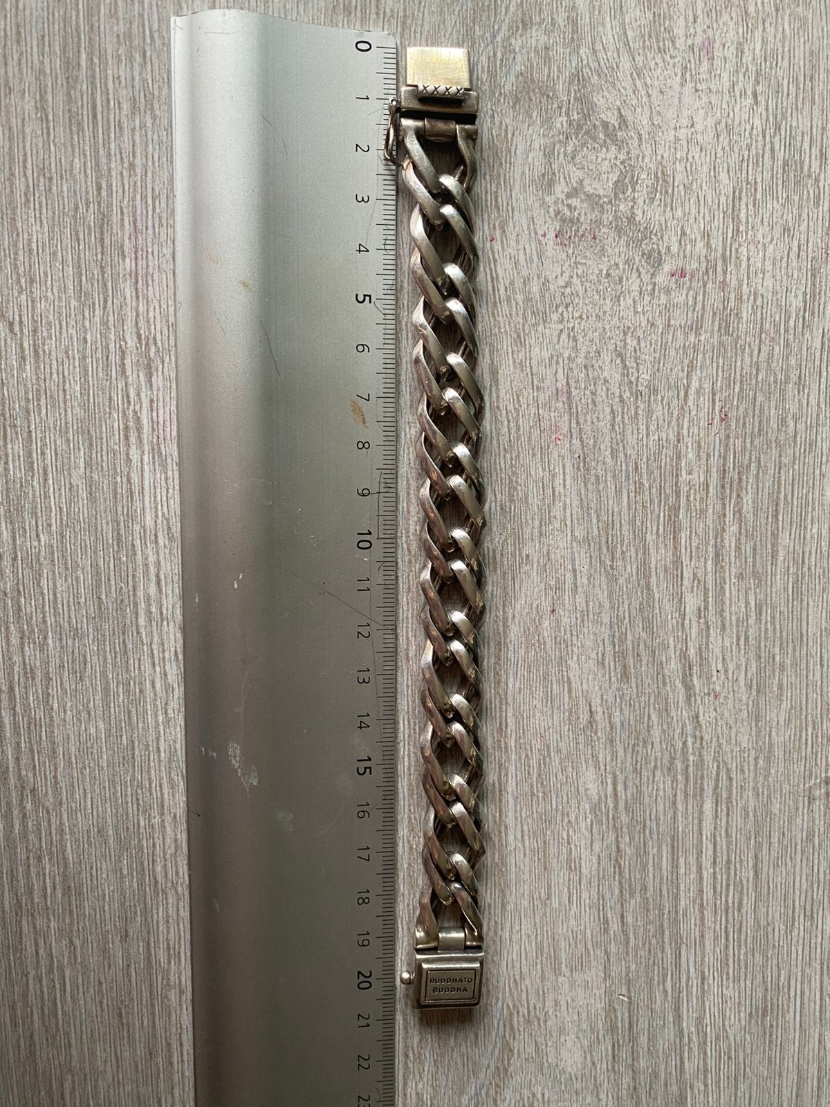 Buddha to Buddha armband edy maat 19, Ophalen of Verzenden, Zo goed als nieuw, Zilver