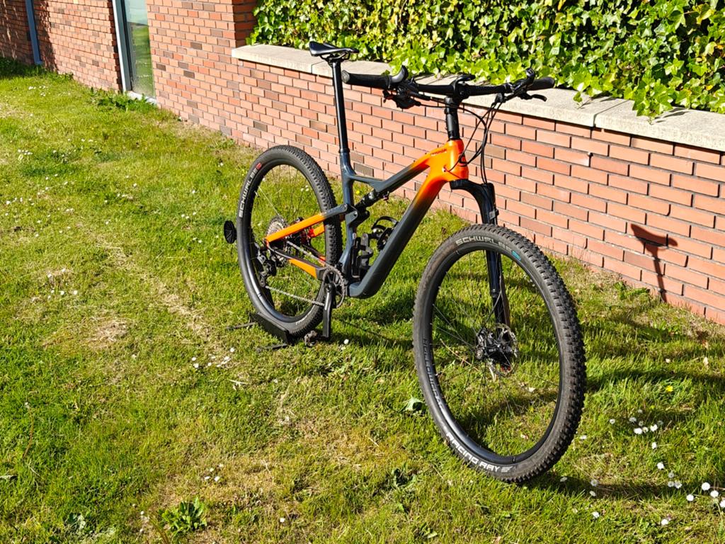 Full-suspension mountainbike L - Net onderhoud gehad, Fietsen en Brommers, Fietsen | Mountainbikes en ATB, Gebruikt, 57 cm of meer