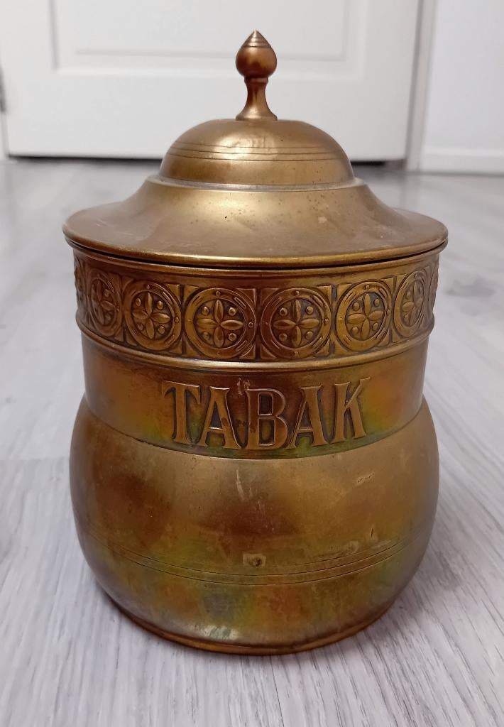 koperen tabakspot, Antiek en Kunst, Antiek | Koper en Brons, Ophalen of Verzenden