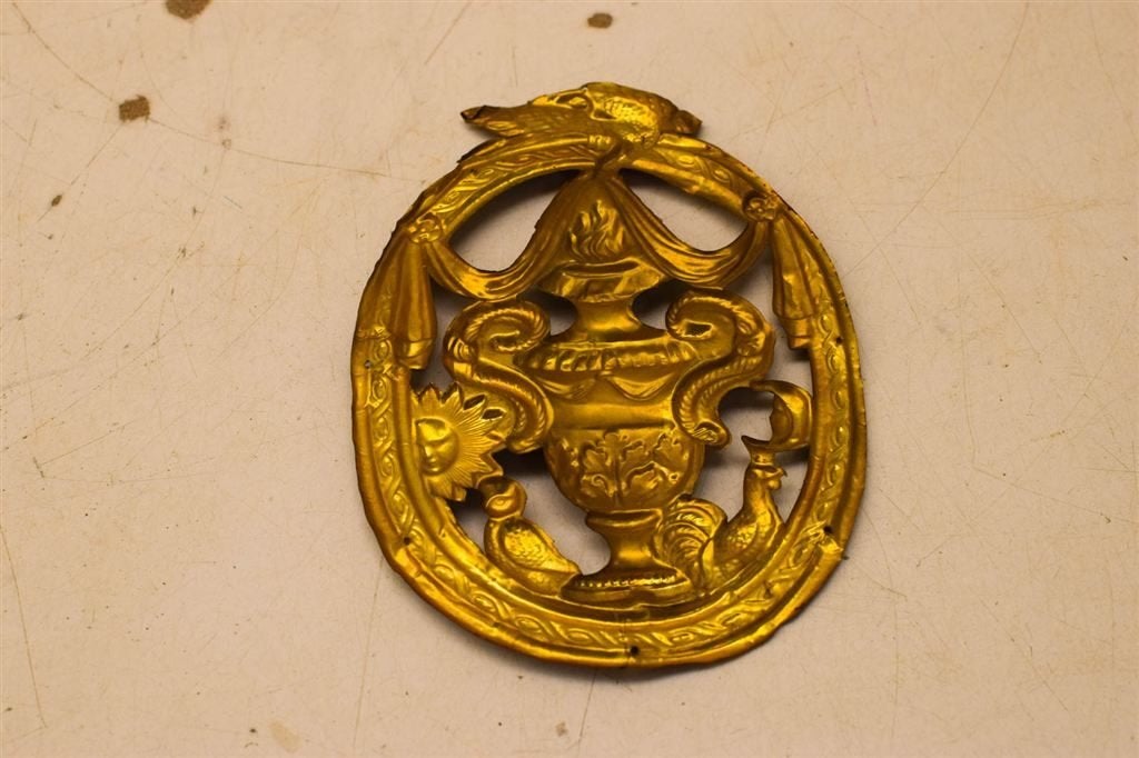 Ornament voor een friese staartklok 49413, Ophalen of Verzenden, Gebruikt, Wandklok