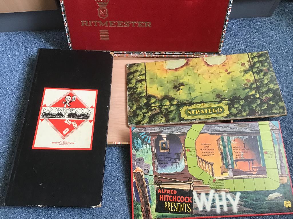 Stratego, Monoply en Why spellen, Ophalen of Verzenden, Gebruikt