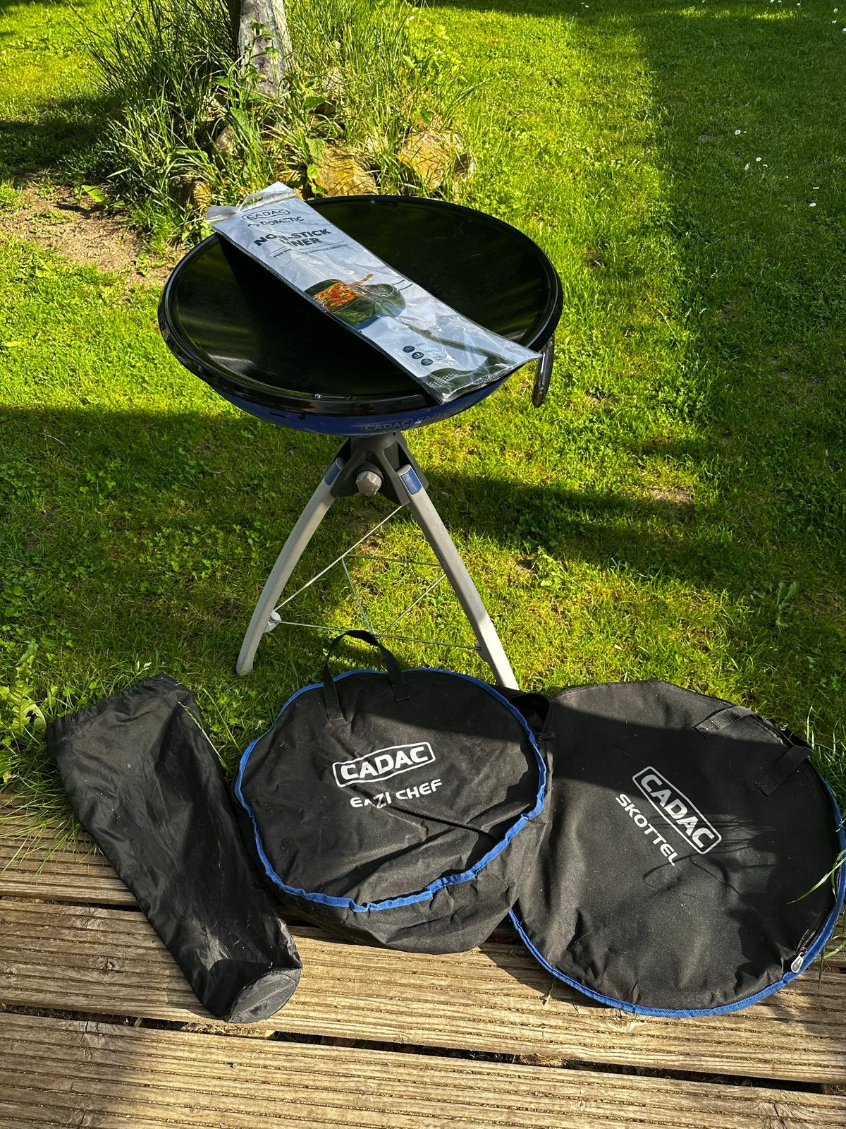 Cadac Eazi Chef Skottelbraai met accessoires, Ophalen, Gebruikt