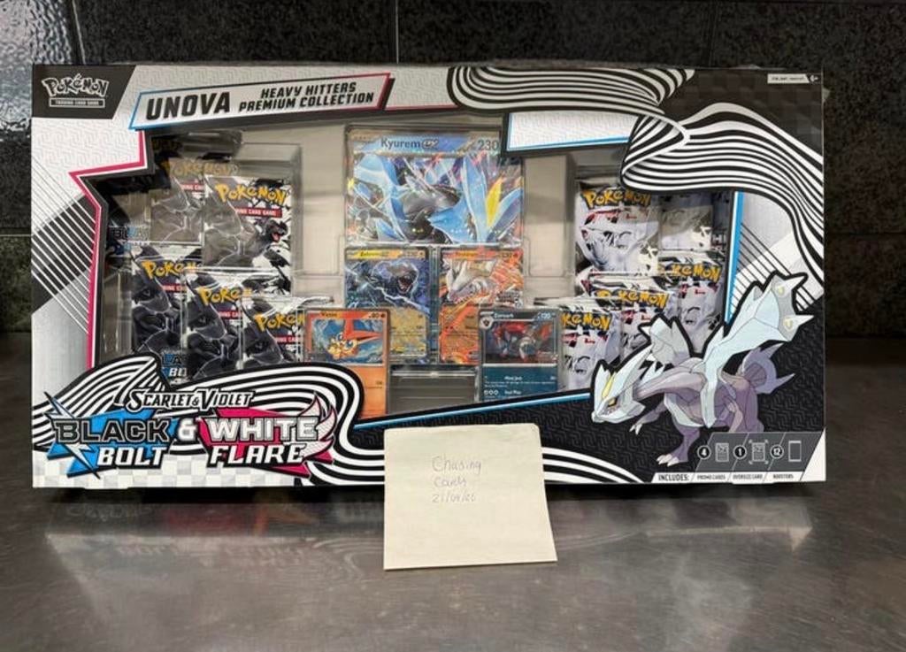Pokémon Unova Heavy Hitters Collection Box - Sealed, Ophalen, Nieuw, Boosterbox, Foil