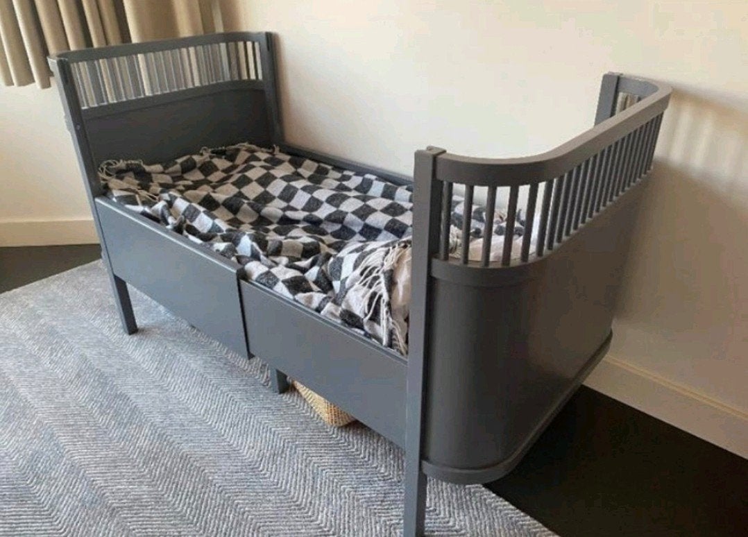 Sebra Kili meegroeibed inclusief matras (opknapper), Ophalen, Gebruikt, Ledikant