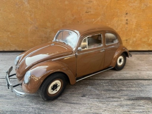 1:12 Volkswagen Kever 1953 Sunstar Bruin, Ophalen of Verzenden, Gebruikt, 1:9 t/m 1:12, Auto