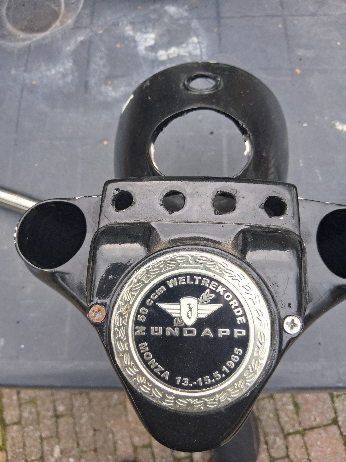 zundapp koplamp met clippons, Ophalen of Verzenden, Koplamp, Overige merken