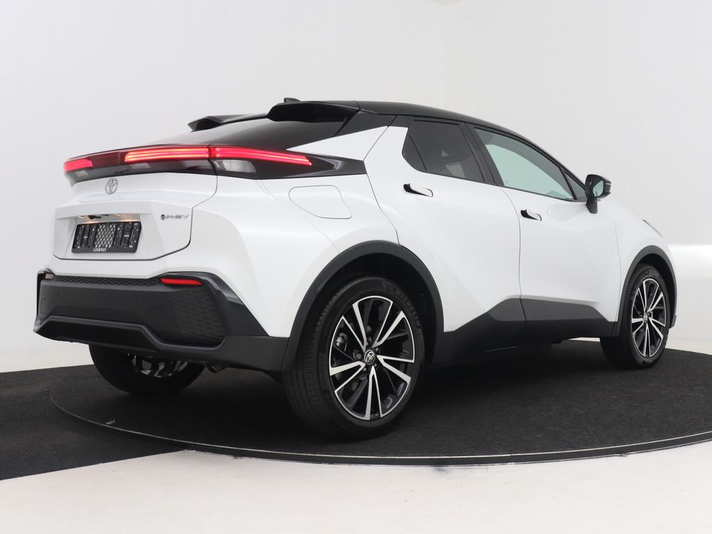 Toyota C-HR 2.0 Plug-in Hybrid 220 Executive Inruilpremie, Auto's, 12 maanden, Zwart, 4 cilinders, Leder en Stof