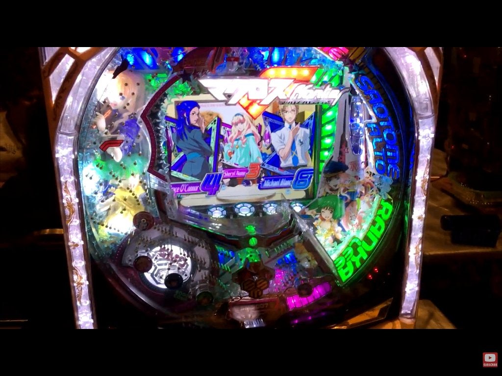 Pachinko Macross Frontier, Overige munten, Ophalen, Gebruikt, Met sleutels