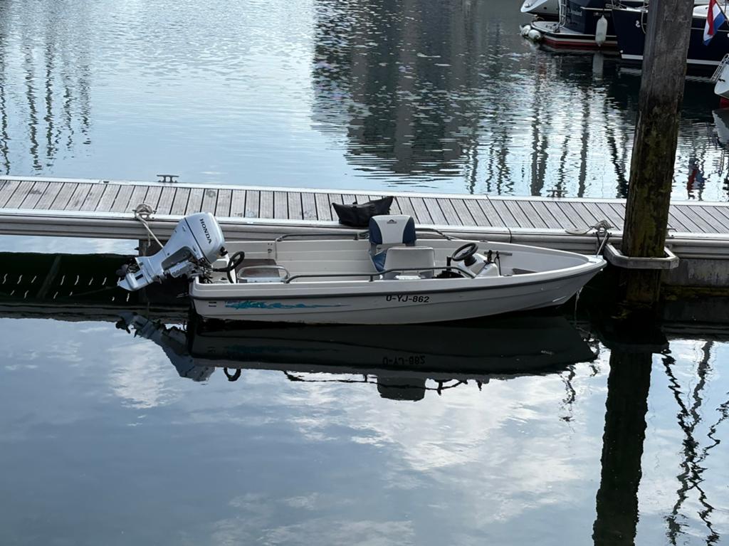 Tehri absia boot te koop met 20 pk honda, Ophalen, Zo goed als nieuw