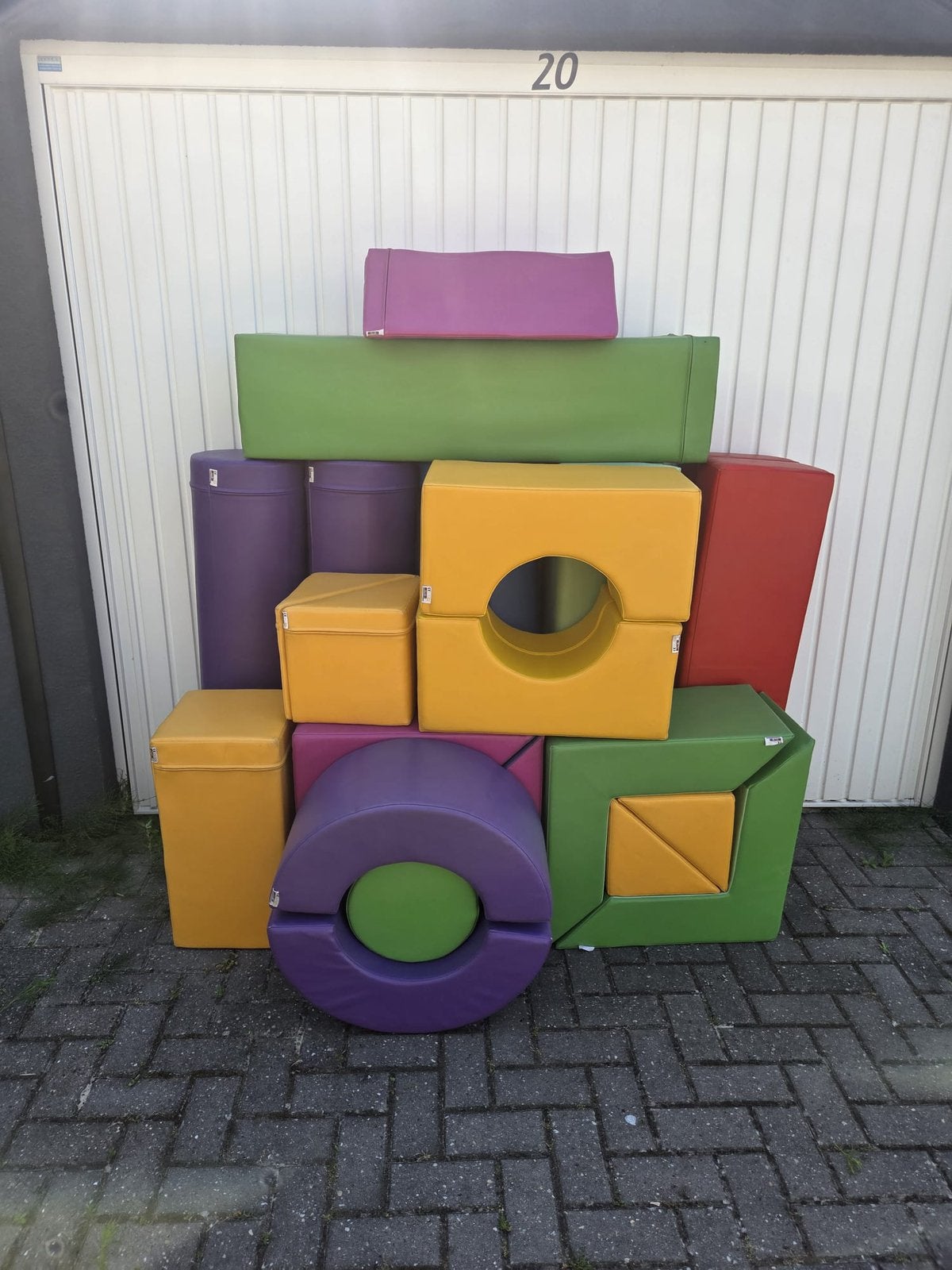 Soft foam blokken, Ophalen, Zo goed als nieuw, Overige materialen