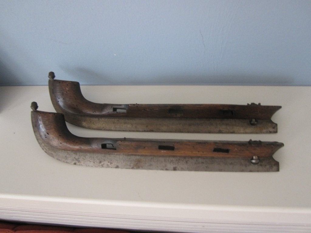 Houten schaatsen Z.H., Antiek en Kunst, Ophalen of Verzenden