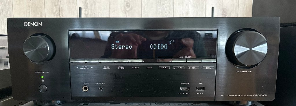Denon AVR-X1600H – 7.2-kanaals AV-receiver, Ophalen, Denon, Zo goed als nieuw, 120 watt of meer