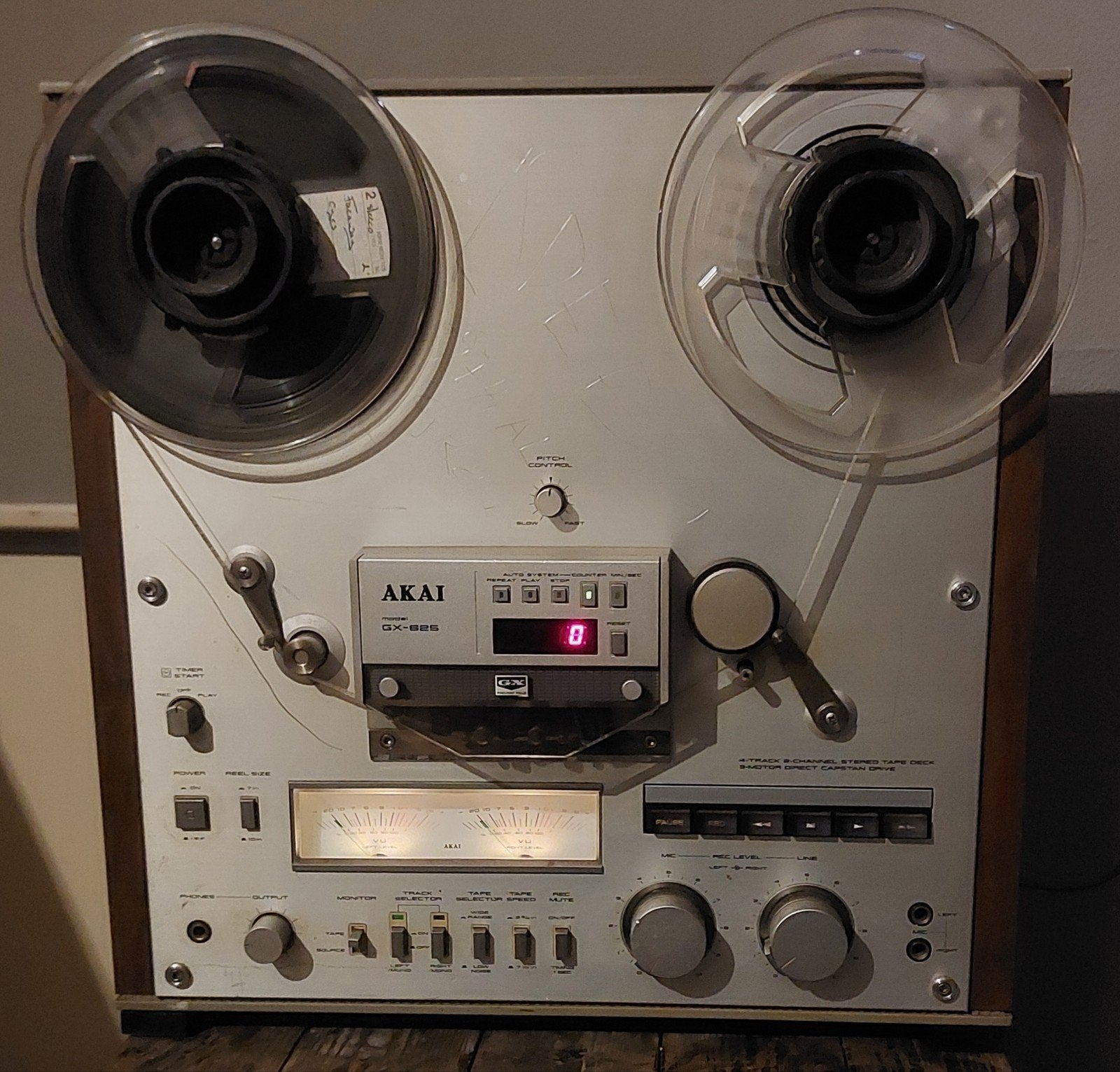 Akai GX-625, Ophalen, Bandrecorder