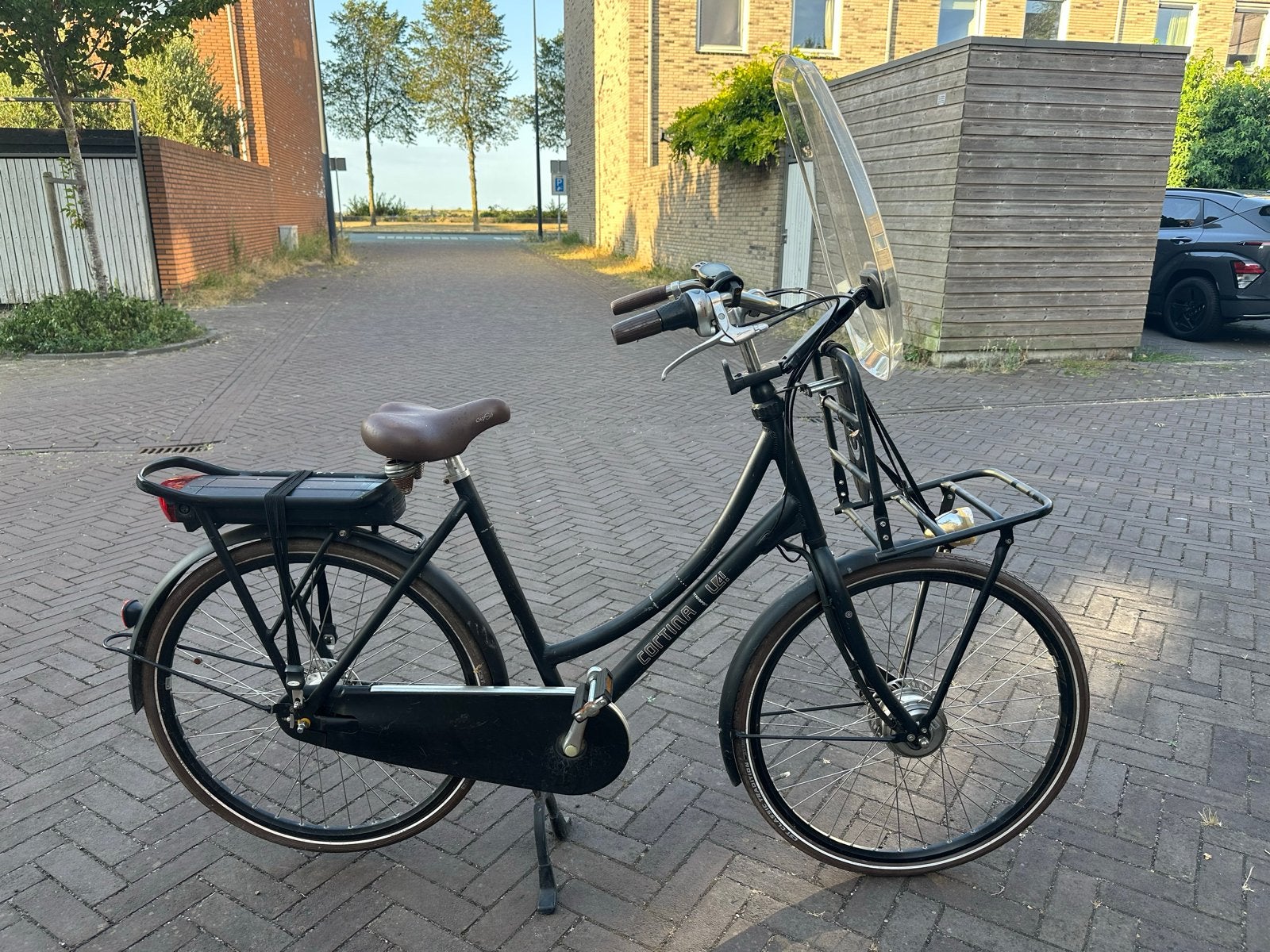 Cortina Transport Dames E-bike (oplader kwijt), Fietsen en Brommers, Elektrische fietsen, Ophalen, Gebruikt, Cortina
