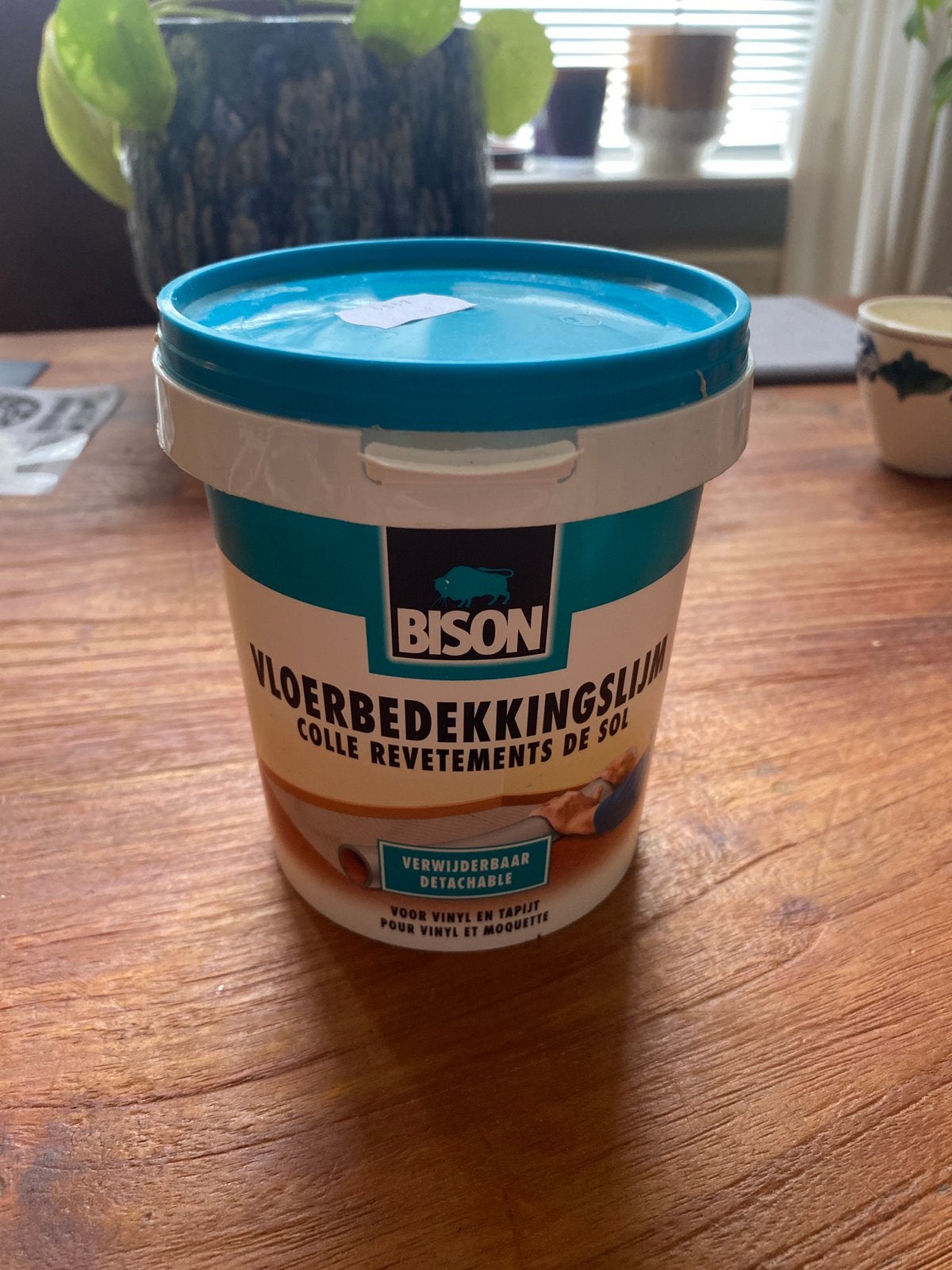 Bison Vloerbedekkingslijm, Ophalen of Verzenden, Zo goed als nieuw, Minder dan 10 m², Laminaat