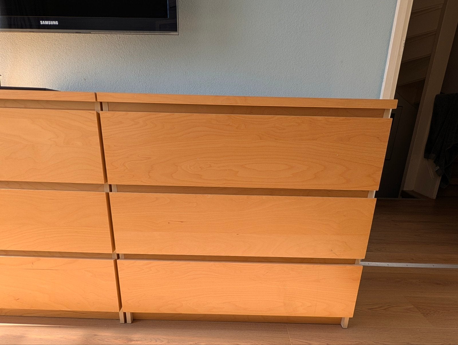 IKEA MALM ladekast - lichte houtkleur - 80x78x48 cm, Ophalen, Gebruikt, Modern, Scandinavisch, 50 tot 100 cm