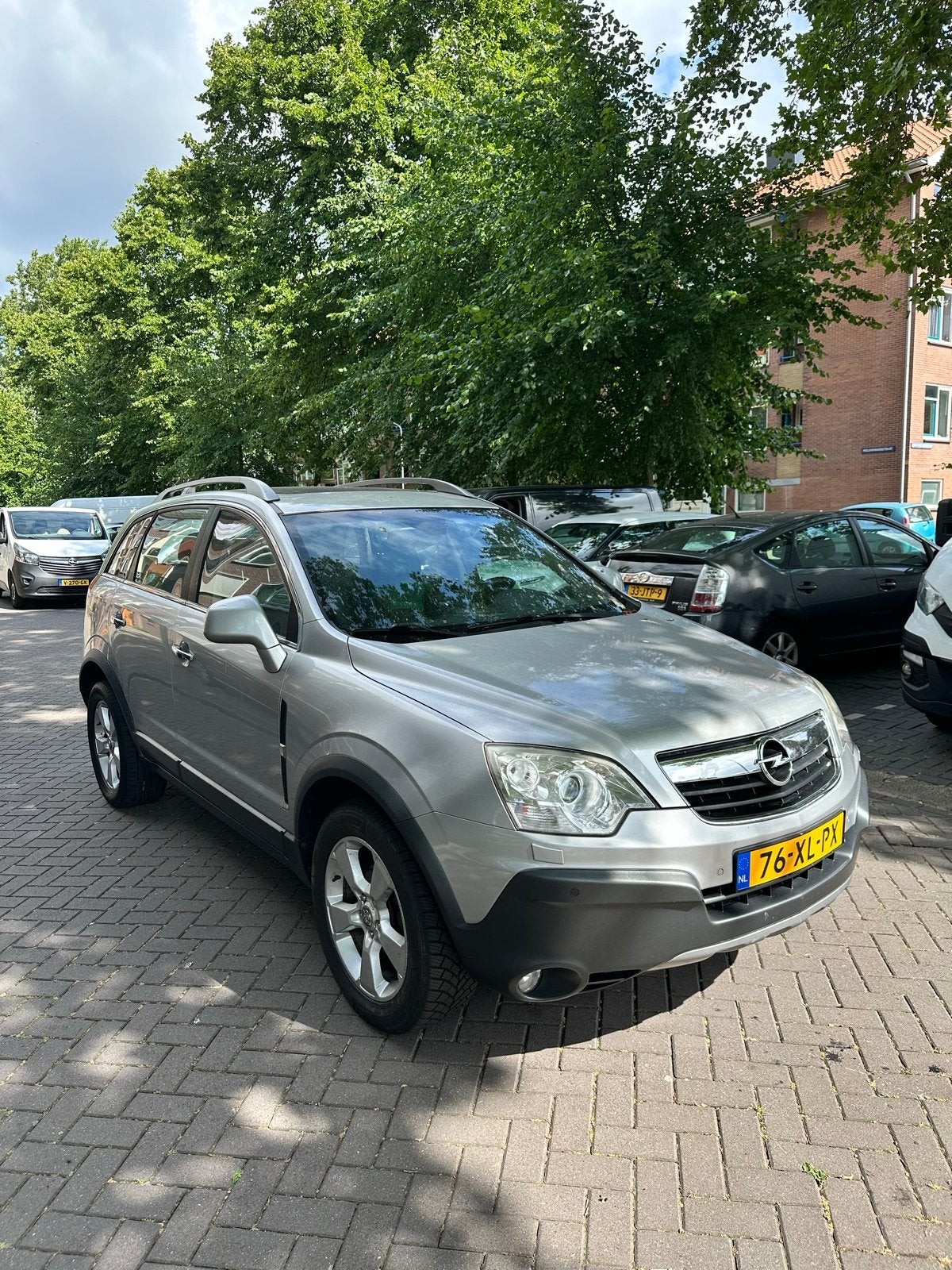 Opel Antara 3.2 24V AUT 2007 Grijs, Auto's, Opel, Automaat, 3195 cc, 227 pk, 2000 kg
